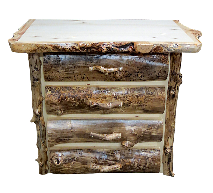 Aspen Grizzly Chest of Drawers